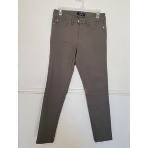 Royalty For Me Women's Pants Size 12P Olive Green Skinny Stretch Casual